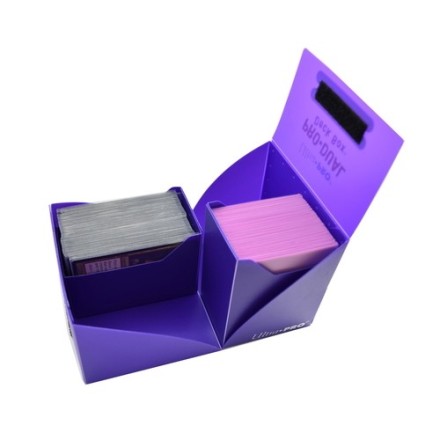 PURPLE PRO-DUAL DECK BOX ΔΙΠΛΌ ΚΟΥΤΊ ΓΙΑ ΚΑΡΤΕΣ ΣΕ ΧΡΩΜΑ ΜΩΒ