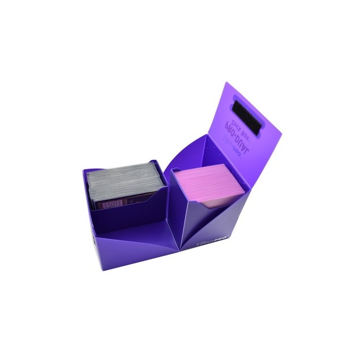 PURPLE PRO-DUAL DECK BOX ΔΙΠΛΌ ΚΟΥΤΊ ΓΙΑ ΚΑΡΤΕΣ ΣΕ ΧΡΩΜΑ ΜΩΒ