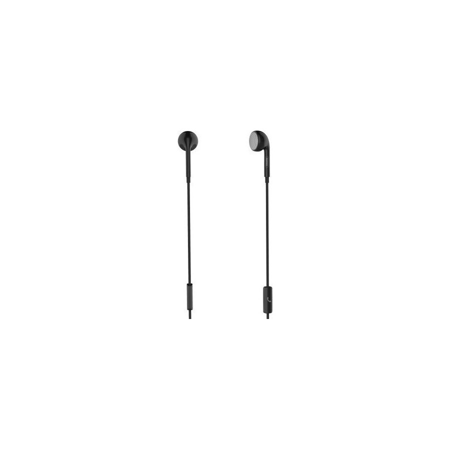 Ακουστικά με μικρόφωνο Earphone Remax Single Black RM-101