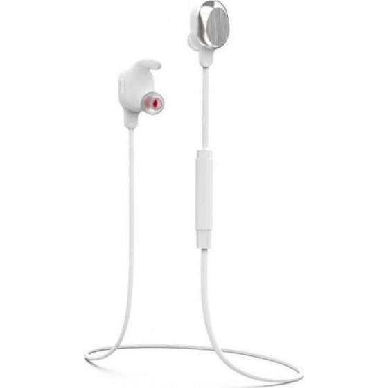 Earphone WK Sporty BT BD350 White  Ασύρματο ακουστικό Bluetooth