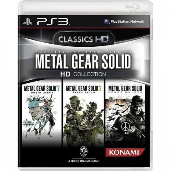 METAL GEAR SOLID HD COLLECTION PS3 GAMES