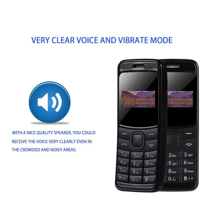 M8110 Mini Bluetooh Κινητό τηλέφωνο Dual sim με Micro SD Card Slot & Camera 0.3MP