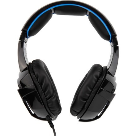 SADES BPOWER GAMING HEADSET BLACK/BLUE connecting to Laptop / PS4 / XBOX ONE / Mobile Devices.