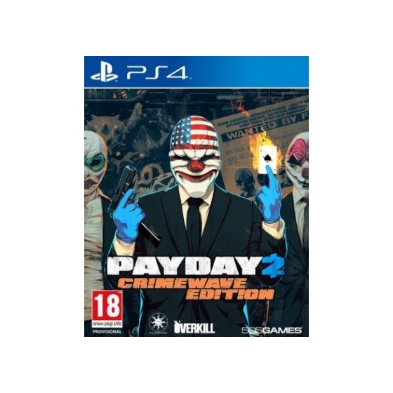 Payday 2 Crimewave Edition PS4 Used-Μεταχειρισμένο