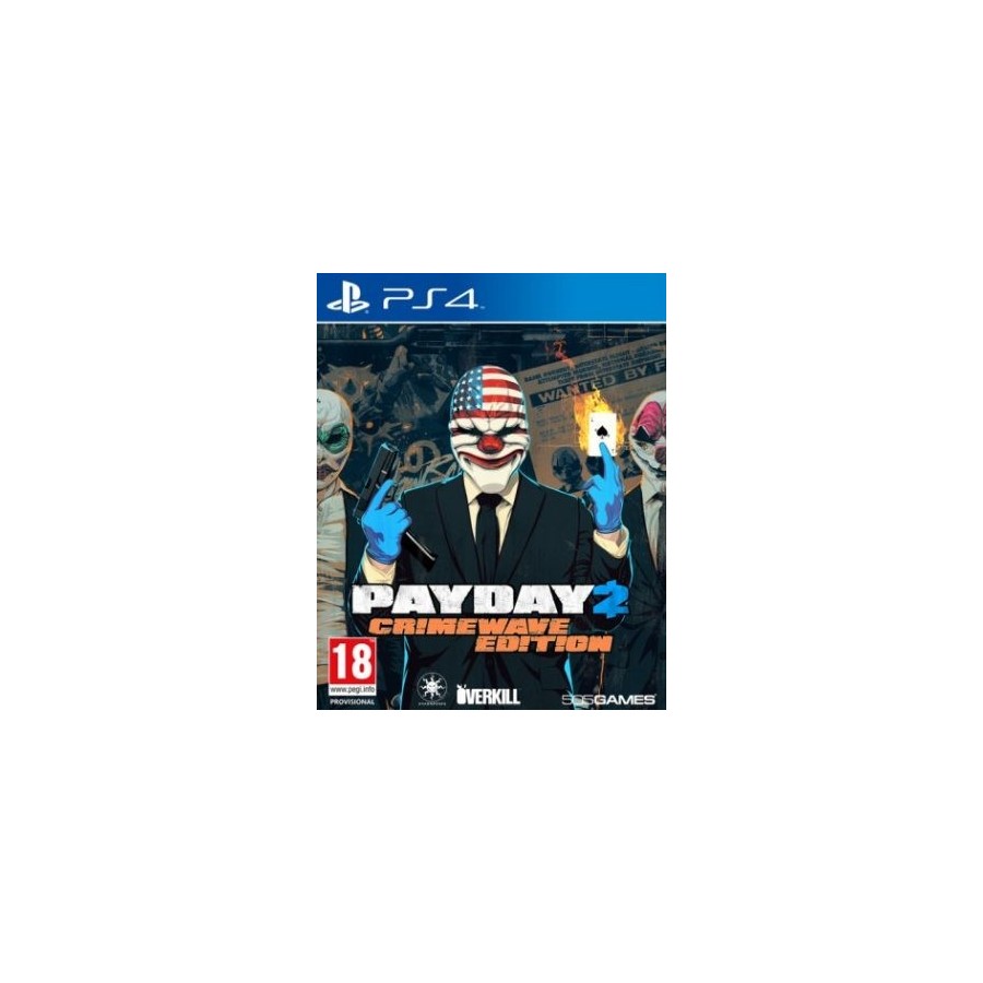 Payday 2 Crimewave Edition PS4 Used-Μεταχειρισμένο