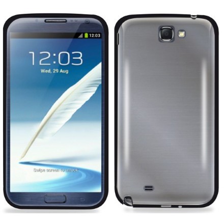 Θήκη προστασίας SGGNOTE2CLEARBLK “CLEAR” της Puro για το Samsung ΝΟΤΕ 2