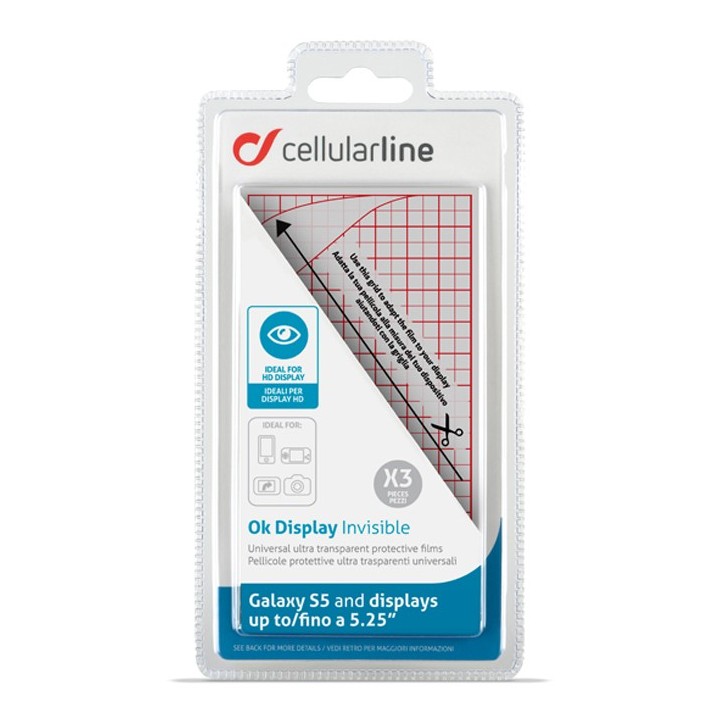 Cellular Line Protective Film Universal 5.25 SPUNIBIG3