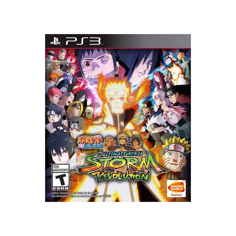 Naruto Shippuden Ultimate Ninja Storm Revolution PS3 GAMES Used-Μεταχειρισμένο