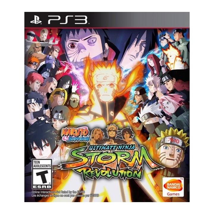 Naruto Shippuden Ultimate Ninja Storm Revolution PS3 GAMES Used-Μεταχειρισμένο