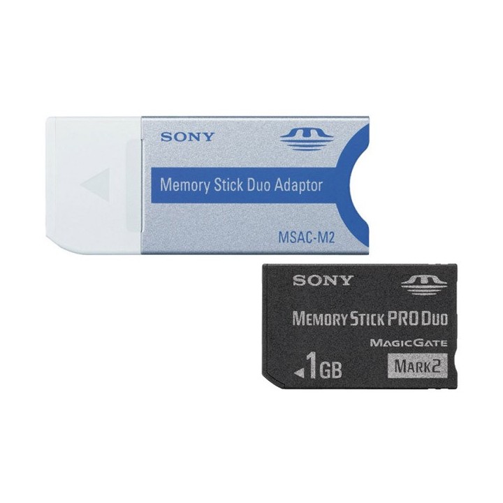 Sony 1 GB Memory Stick PRO Duo Flash Memory Card MSMT1G