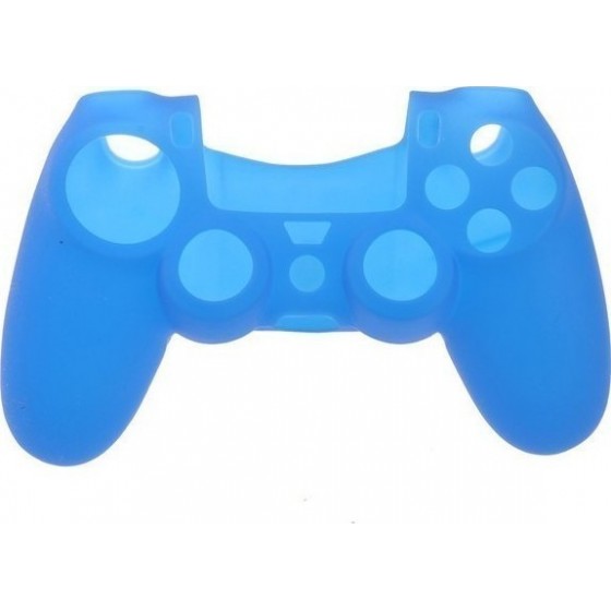 Silicone Case Κάλυμμα Σιλικόνης για Χειριστήρια PS4 Γαλάζιο χρώμα