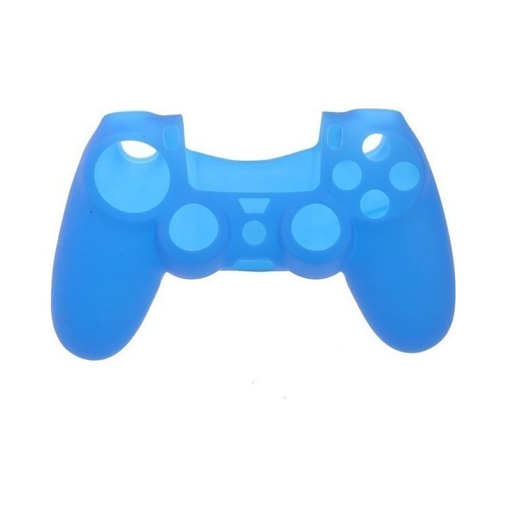 Silicone Case Κάλυμμα Σιλικόνης για Χειριστήρια PS4 Γαλάζιο χρώμα
