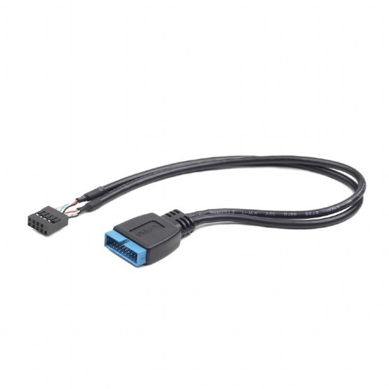 CABLEXPERT USB 2 TO USB 3 INTERNAL HEADER CABLE(CC-U3U2-01)