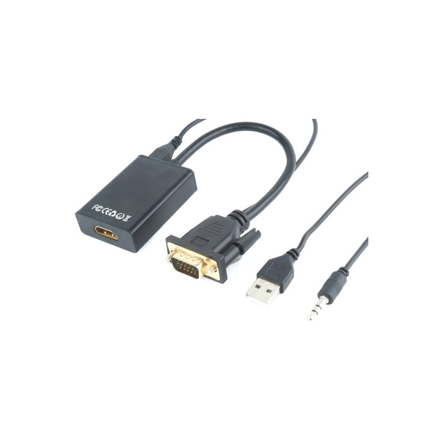 Μετατροπέας VGA σε HDMI, Μαύρο