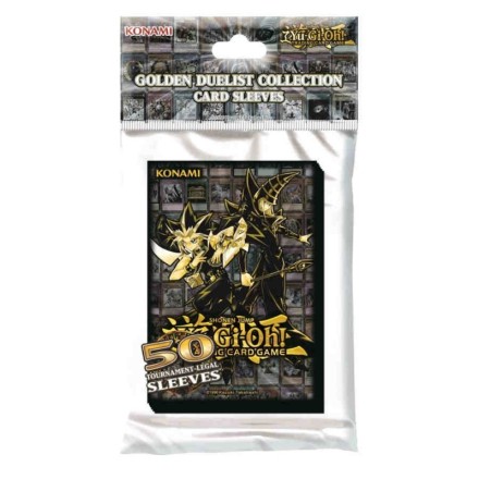 Konami Yu-Gi-Oh! Deck Protectors (50) Golden Duelist