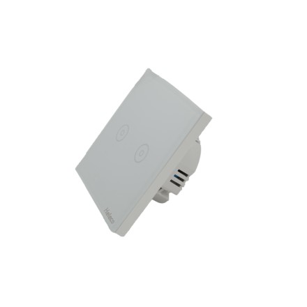 Διακόπτης χωνευτός  WiFi SW02G 2 gang Διπλός χωνευτός