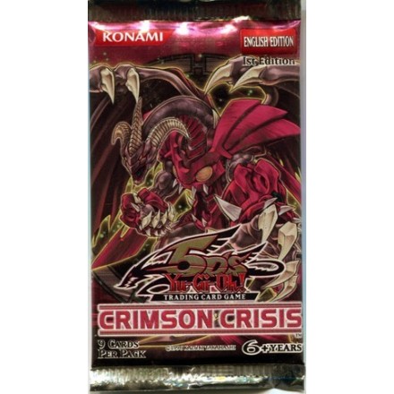Yu-Gi-Oh! Booster Pack (Unlimited) - Crimson Crisis Συλλεκτικό φακελάκι