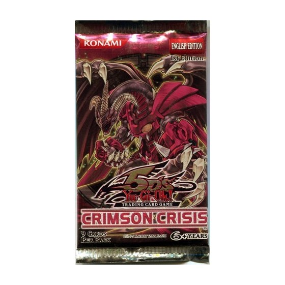 Yu-Gi-Oh! Booster Pack (Unlimited) - Crimson Crisis Συλλεκτικό φακελάκι