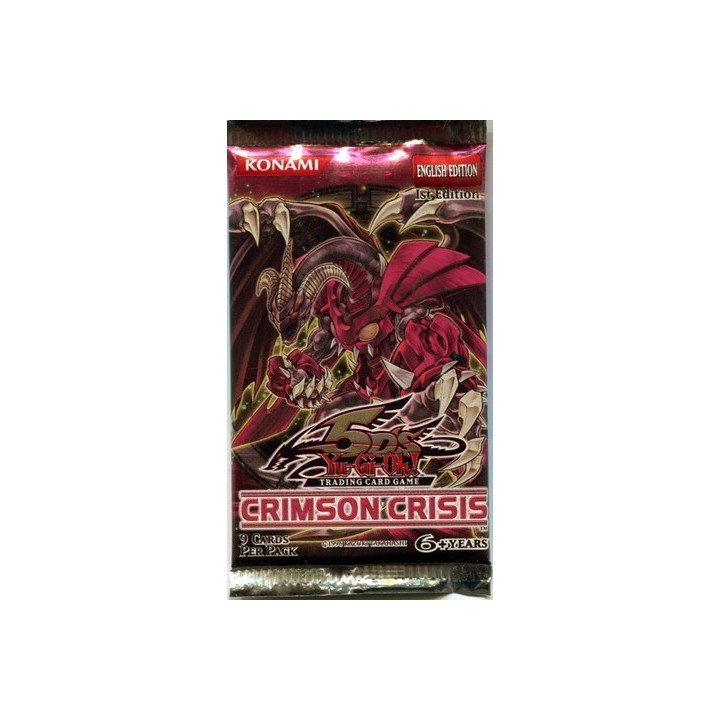 Yu-Gi-Oh! Booster Pack (Unlimited) - Crimson Crisis Συλλεκτικό φακελάκι