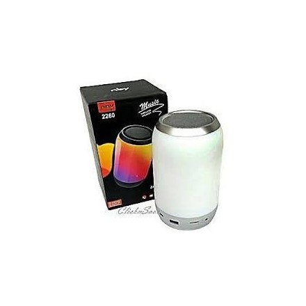 NBY Brand 2260 Mini LED Light Subwoofer Wireless Bluetooth Speakers