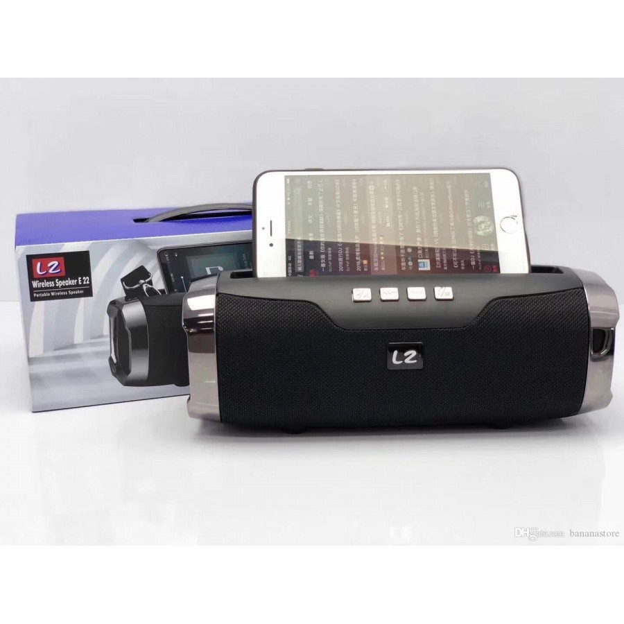 L2-E22 wireless Bluetooth speaker Portable card subwoofer mobile bracket outdoor