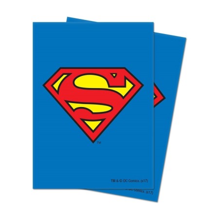 SUPERMAN DECK PROTECTOR 65-CT