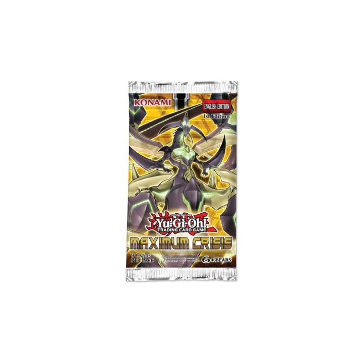 YU-GI-OH!: MAXIMUM CRISIS BOOSTER ΦΑΚΕΛΑΚΙ