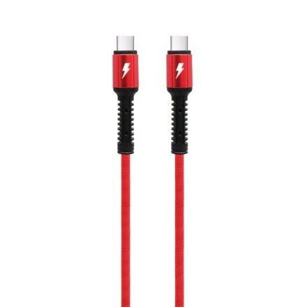 Καλώδιο δεδομένων LDNIO LC91, Type-C - Type-C, 1.0m, Διαφορετικα χρώματα