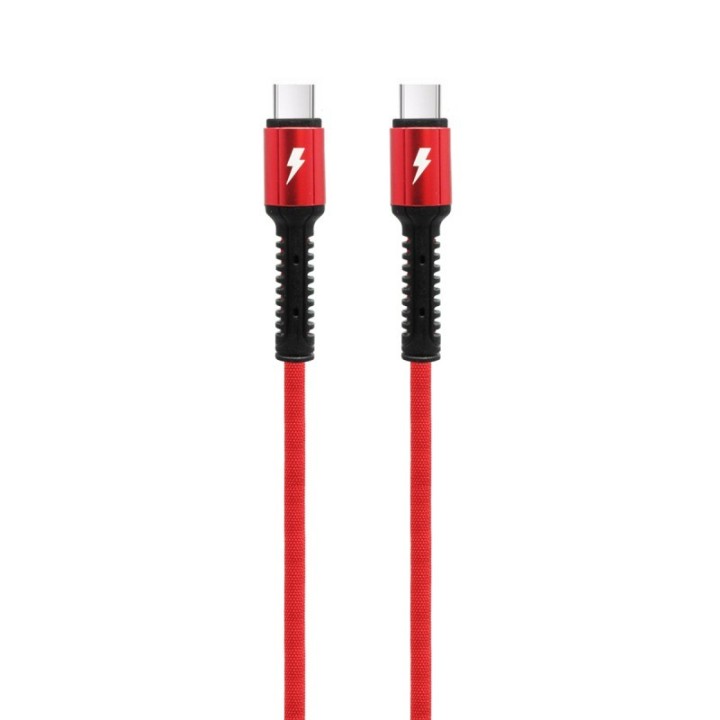 Καλώδιο δεδομένων LDNIO LC91, Type-C - Type-C, 1.0m, Διαφορετικα χρώματα