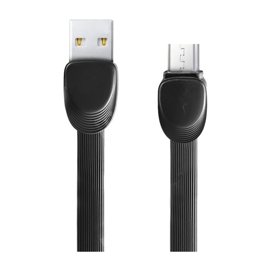 καλώδιο δεδομένων micro USB, 1m, Remax Shell RC-040m, Μαύρο