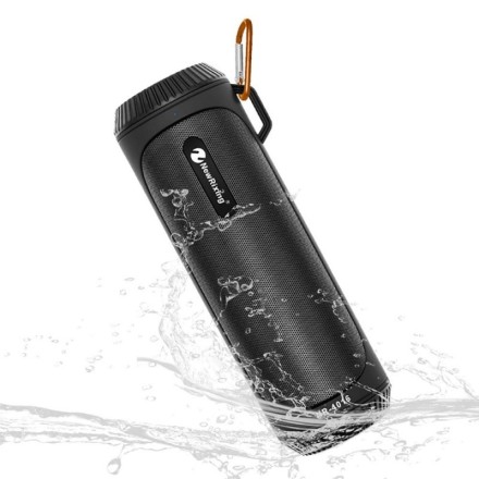 New Rixing NR-4016A Bluetooth επαναφορτιζόμενο φορητό ηχείο με φακό